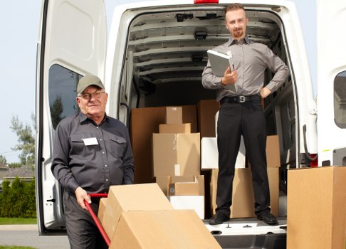 Storage facility interior focused on safety awareness
