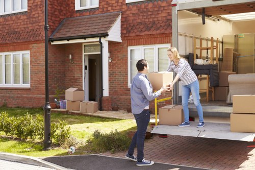 Packing and preparing belongings for long-term storage in Stepney