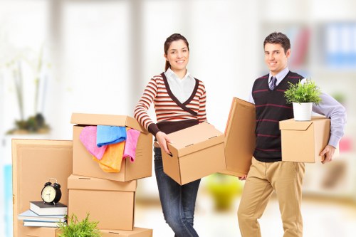 Organised student belongings stored safely in Stepney