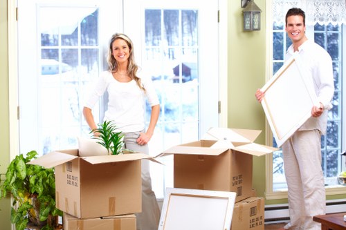Professional local removals service handling a Stepney property move